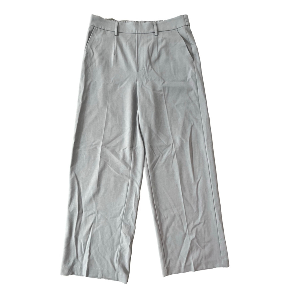 Haver & Blair London Gray Wide Leg Pants Women's Medium